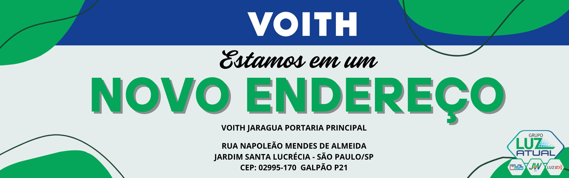 NOVO ENDEREÇO