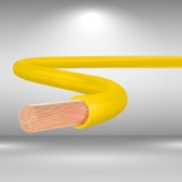 CABO FLEXÍVEL 2,5MM AMARELO 750V ROLO 100 METROS - SIL