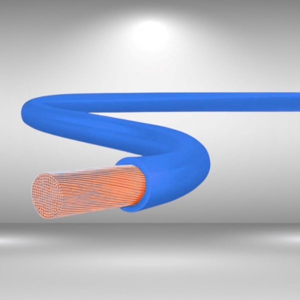 CABO FLEXÍVEL 2,5MM AZUL 750V ROLO 100 METROS - SIL