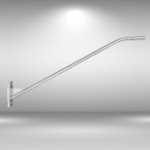 BRAÇO CURVO PARA LUMINÁRIA PÚBLICA - 1 Metro a 3 Metros