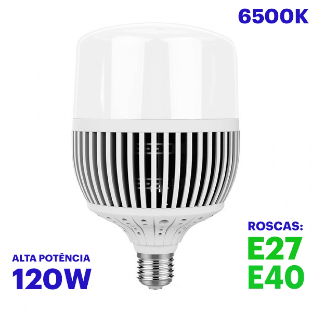 Lâmpada Bulbo Led - 120W - Alta Potência