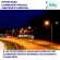 Poste Curvo Simples com Base e Chumbadores - 10 Metros