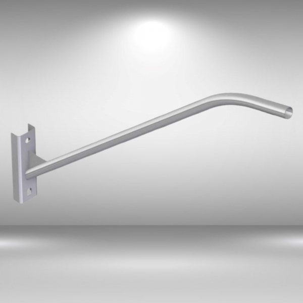 BRAÇO CURVO PARA LUMINÁRIA PÚBLICA - 1 Metro a 3 Metros