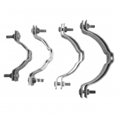 ABRAÇADEIRA PARA POSTE QUADRADO