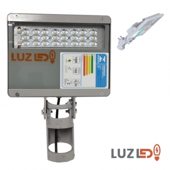 LUMINÁRIA PÚBLICA LED 100W - IP66 - INMETRO