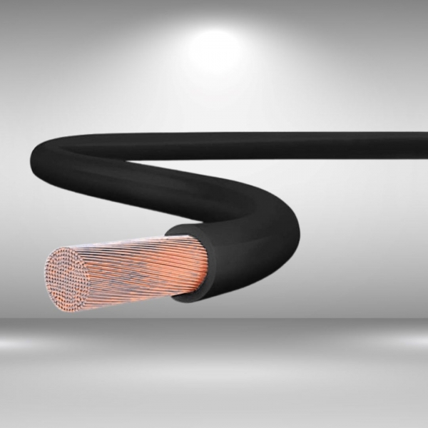 CABO FLEXÍVEL 2,5MM PRETO 750V ROLO 100 METROS - SIL