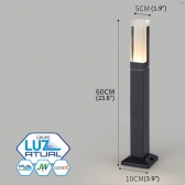 BALIZADOR LED DE JARDIM 60CM - 10W